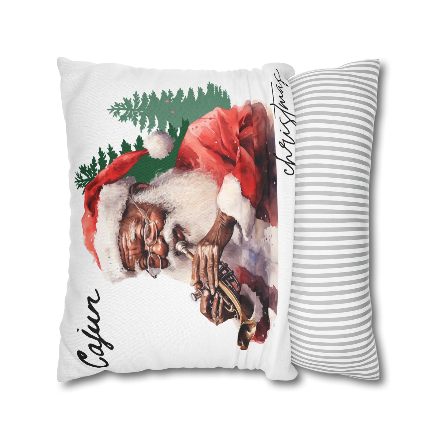 Spun Polyester Square Pillowcase