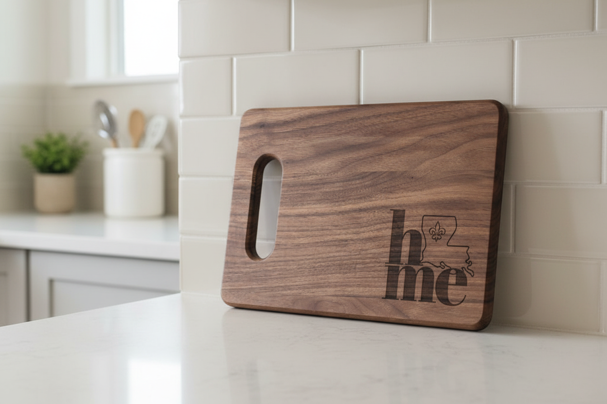 Louisiana Engraved Cutting Board