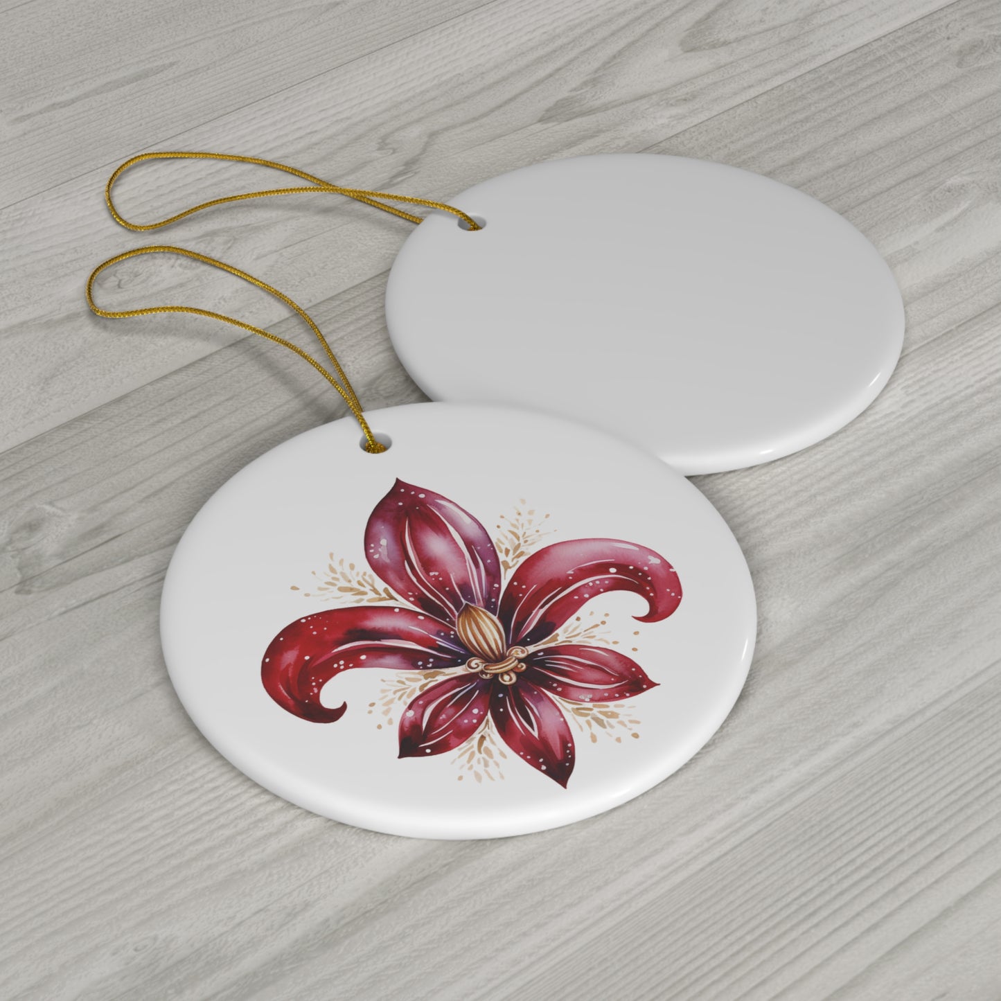 Ceramic Christmas Ornament