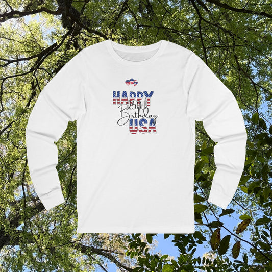 American 250th Birthday Long Sleeve Tee