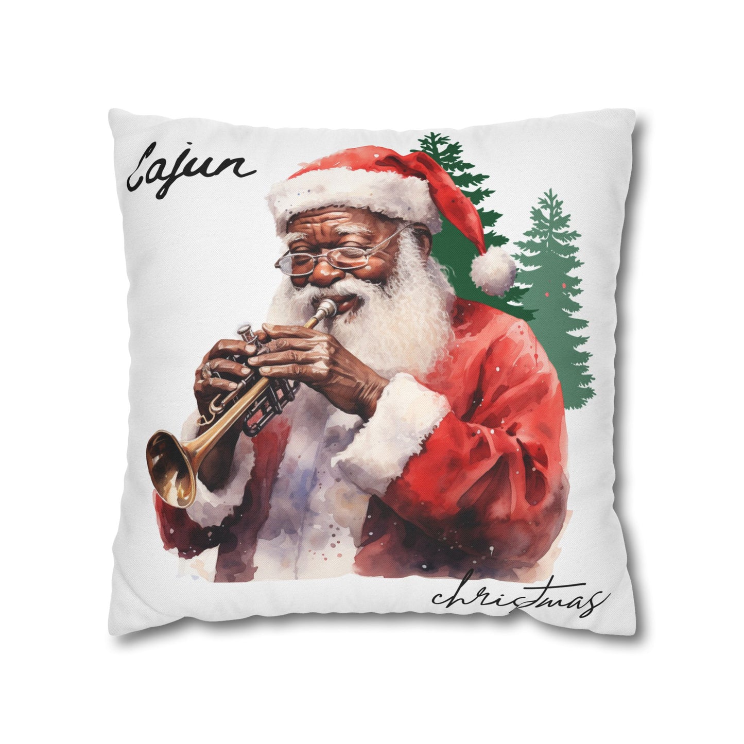 Spun Polyester Square Pillowcase