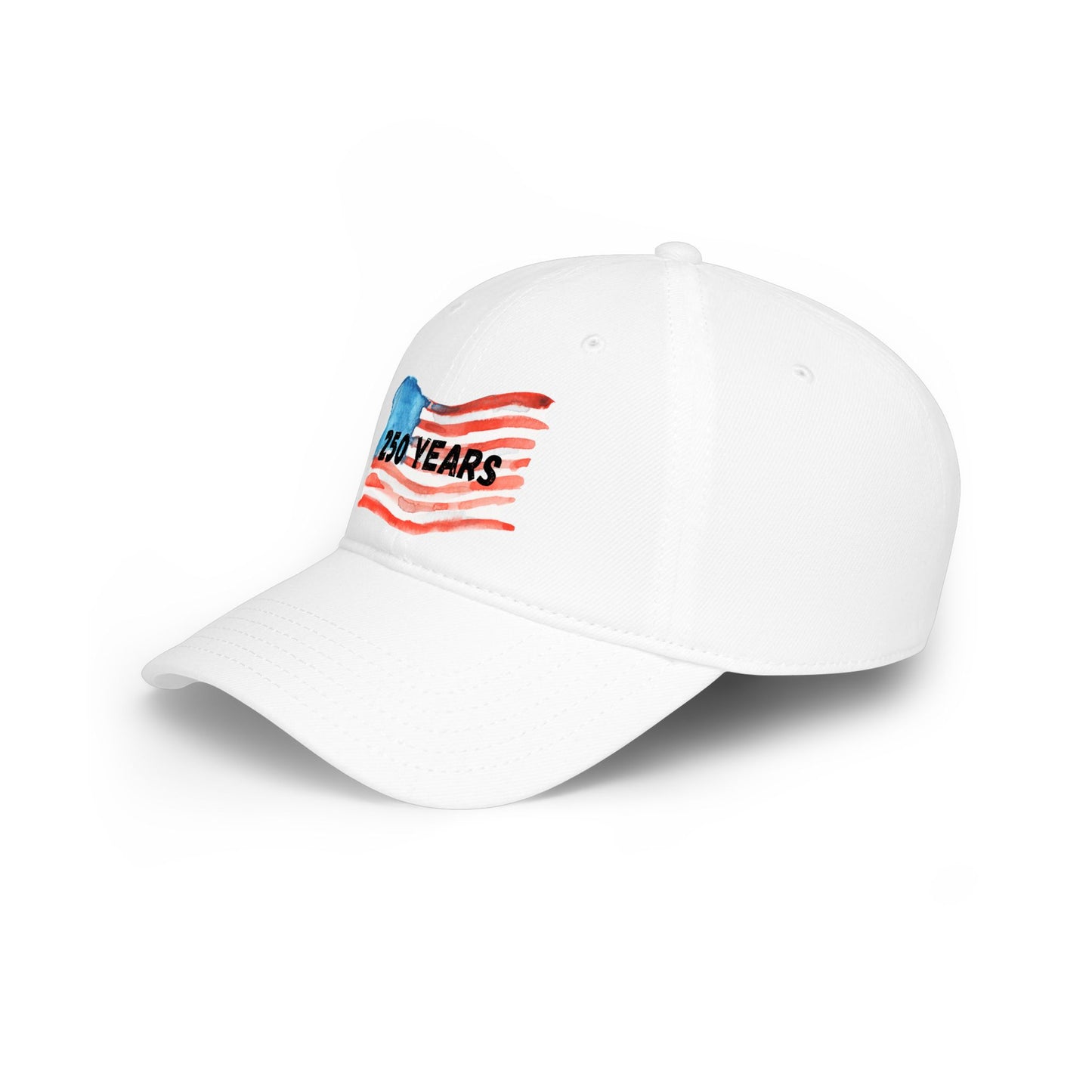 Patriotic BBQ Baseball Cap — Low Profile American Flag Hat for Events & 4th of July