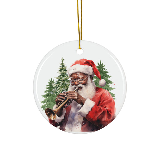 Louisiana-themed Ceramic Ornament