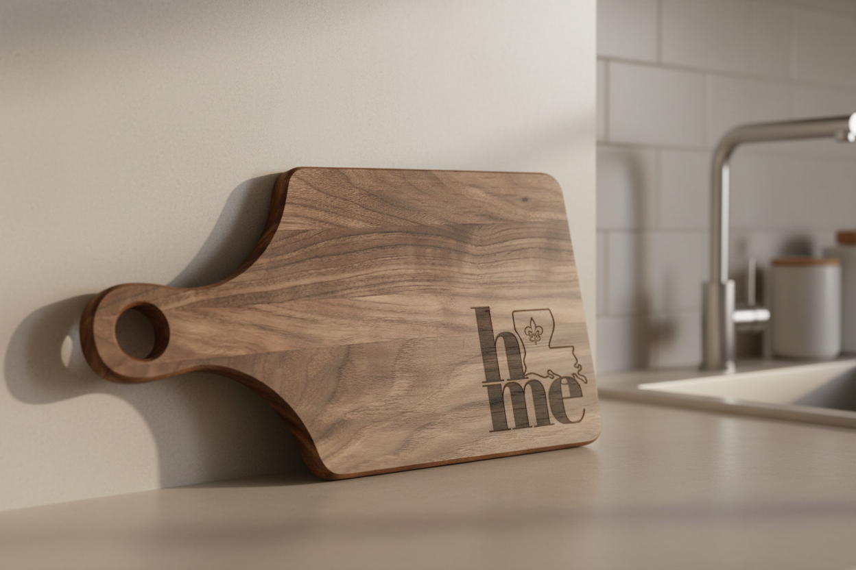 Louisiana Engraved Cutting Board