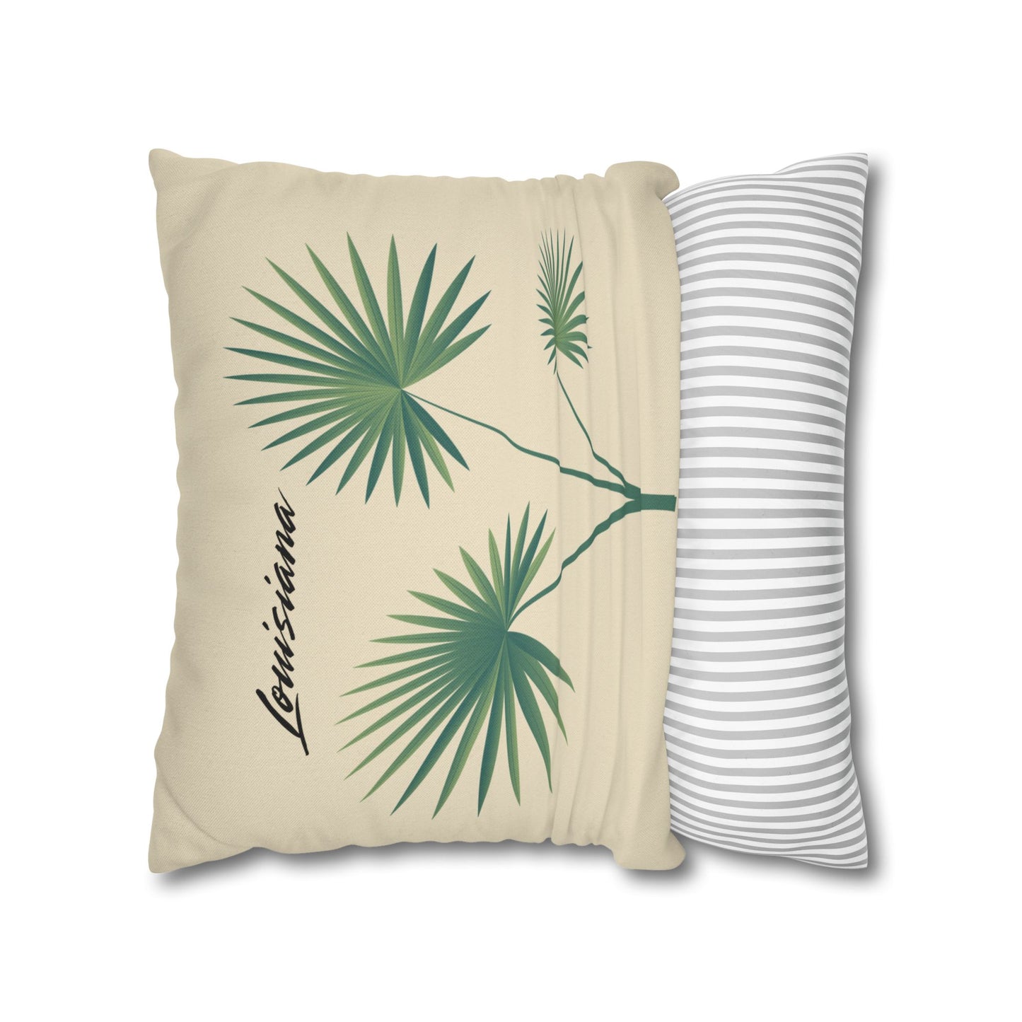 Spun Polyester Square Pillowcase