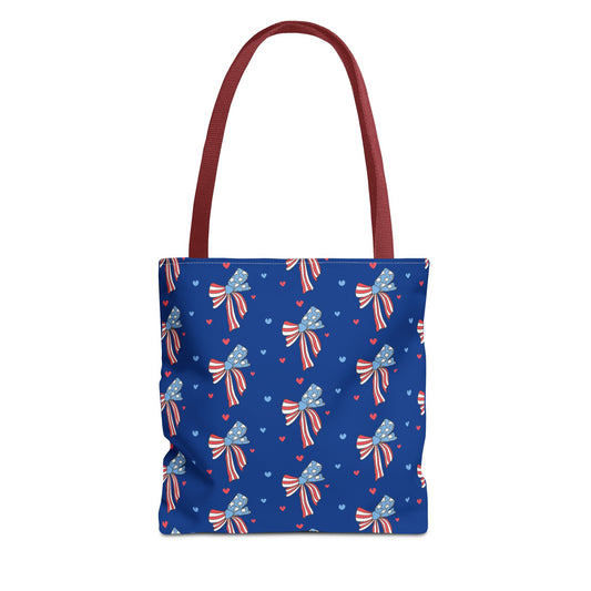 Cute American Pride Bow Tote