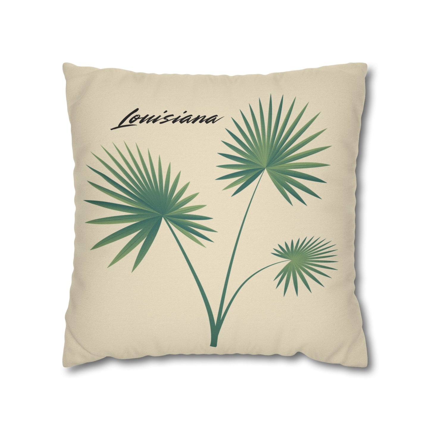 Spun Polyester Square Pillowcase