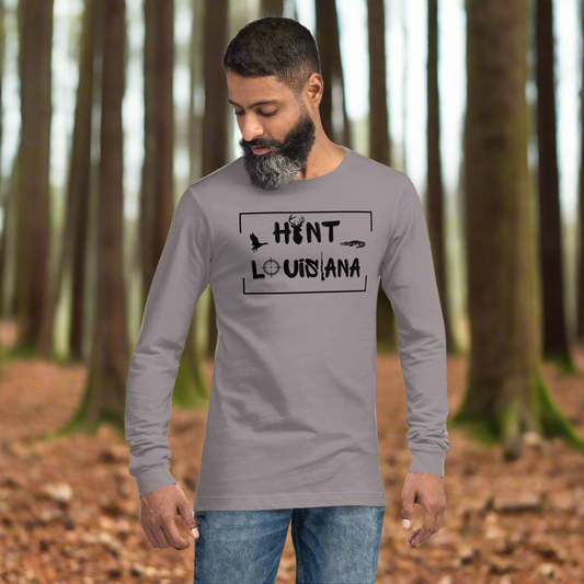 Unisex Long Sleeve Tee(Hunt LA)