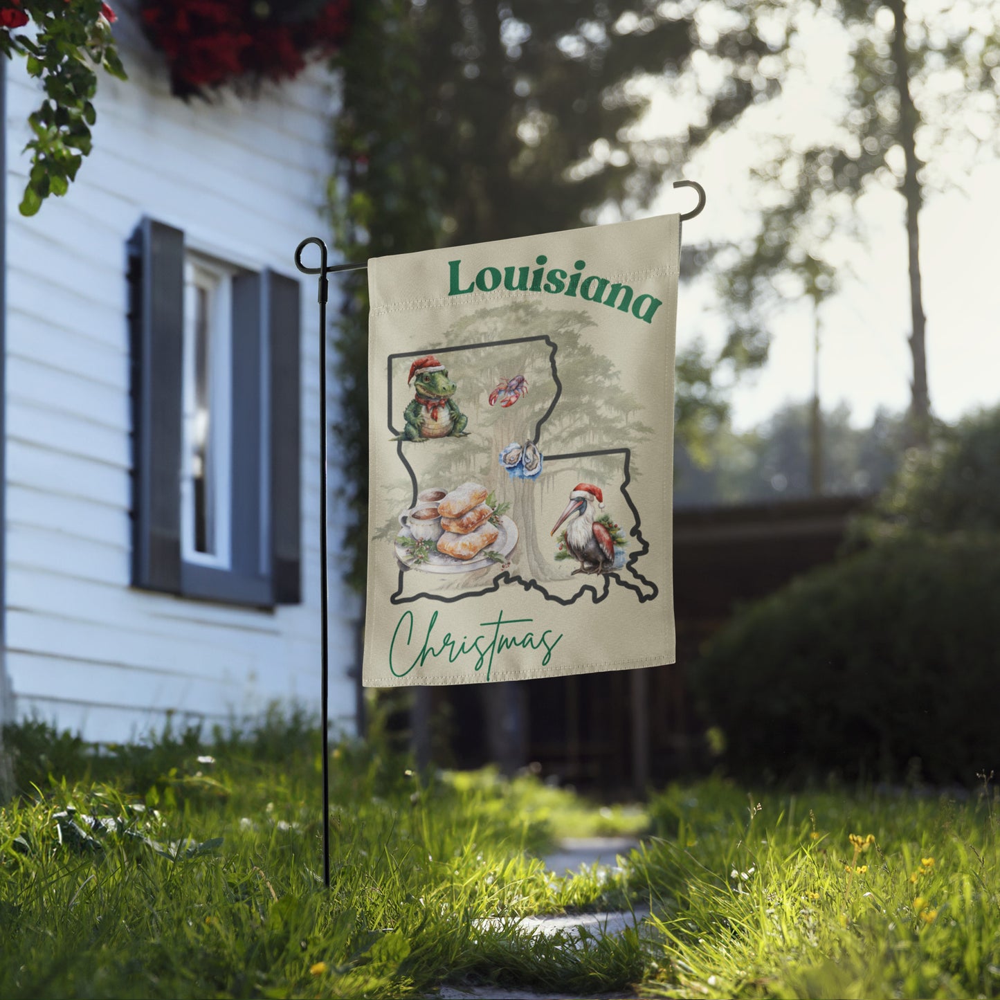 Louisiana Pride Garden Flag - Display Your Love for the Pelican State