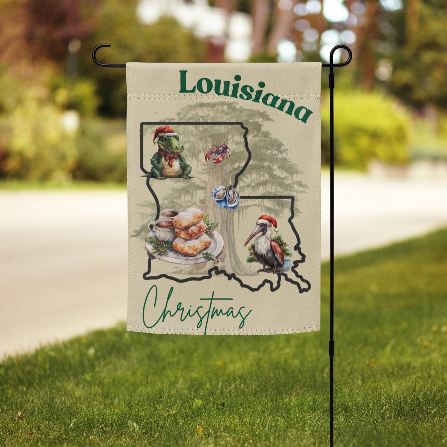 Louisiana Pride Garden Flag - Display Your Love for the Pelican State