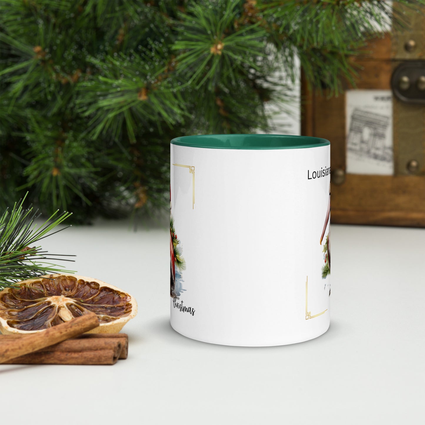 Christmas Mug with Color Inside